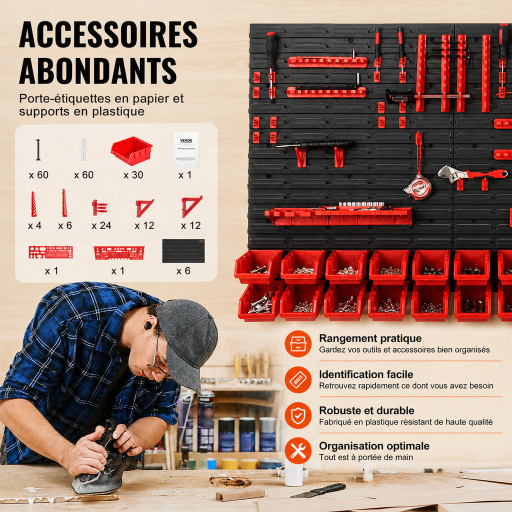 Organisez votre atelier comme un pro.