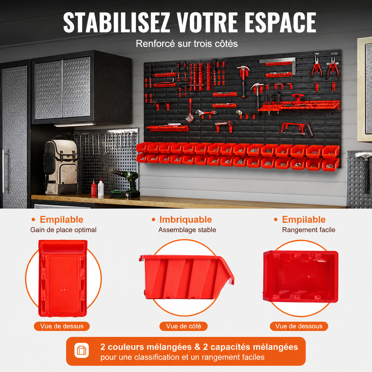 Organisez votre atelier comme un pro.