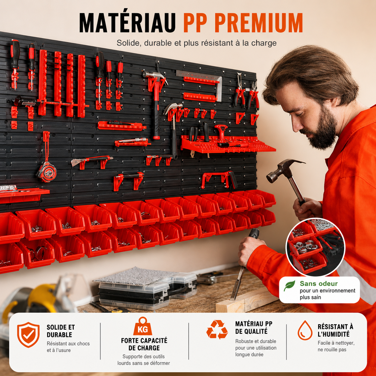 Organisez votre atelier comme un pro.